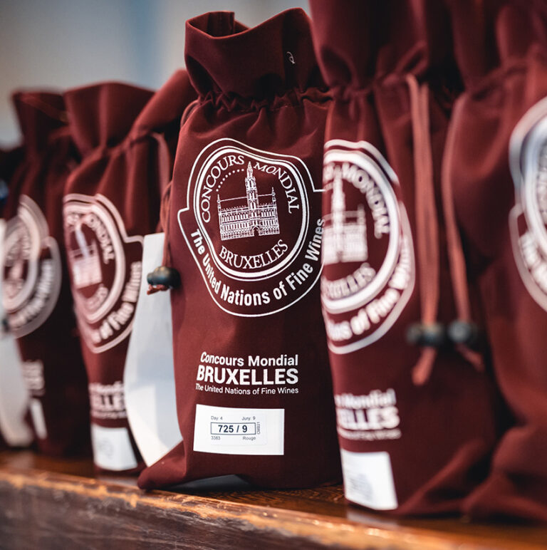 Concours Mondial de Bruxelles branded bags